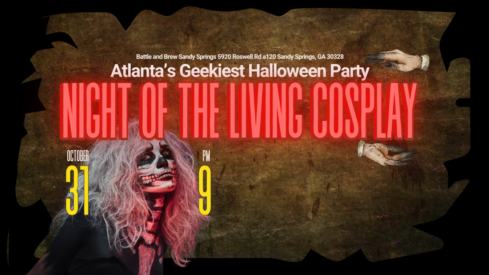 🎃The Night of The Living Cosplay🎃 - Cosplay Halloween Party